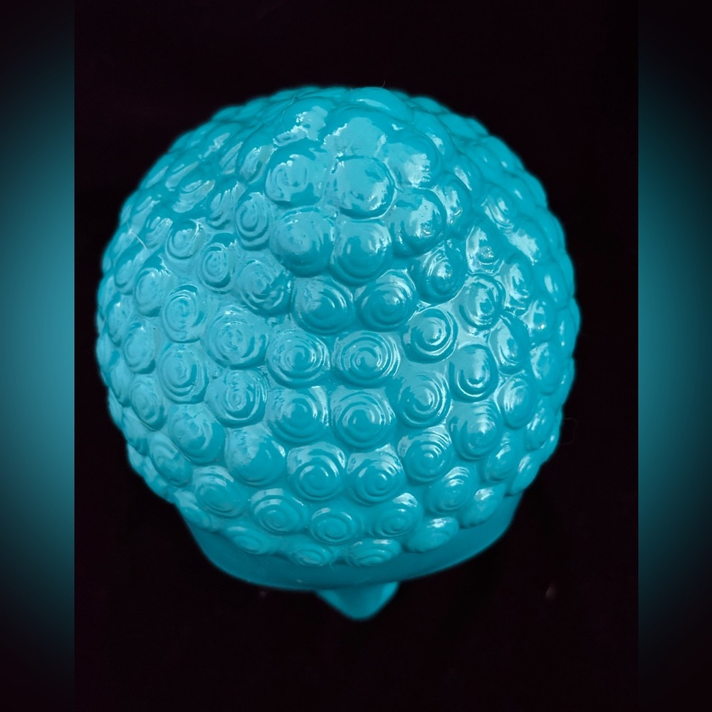 BUDDAH HEAD STATUE - Beautiful Turquoise color, ceramic, 9” high and 8” wide. - Picture 14 of 15